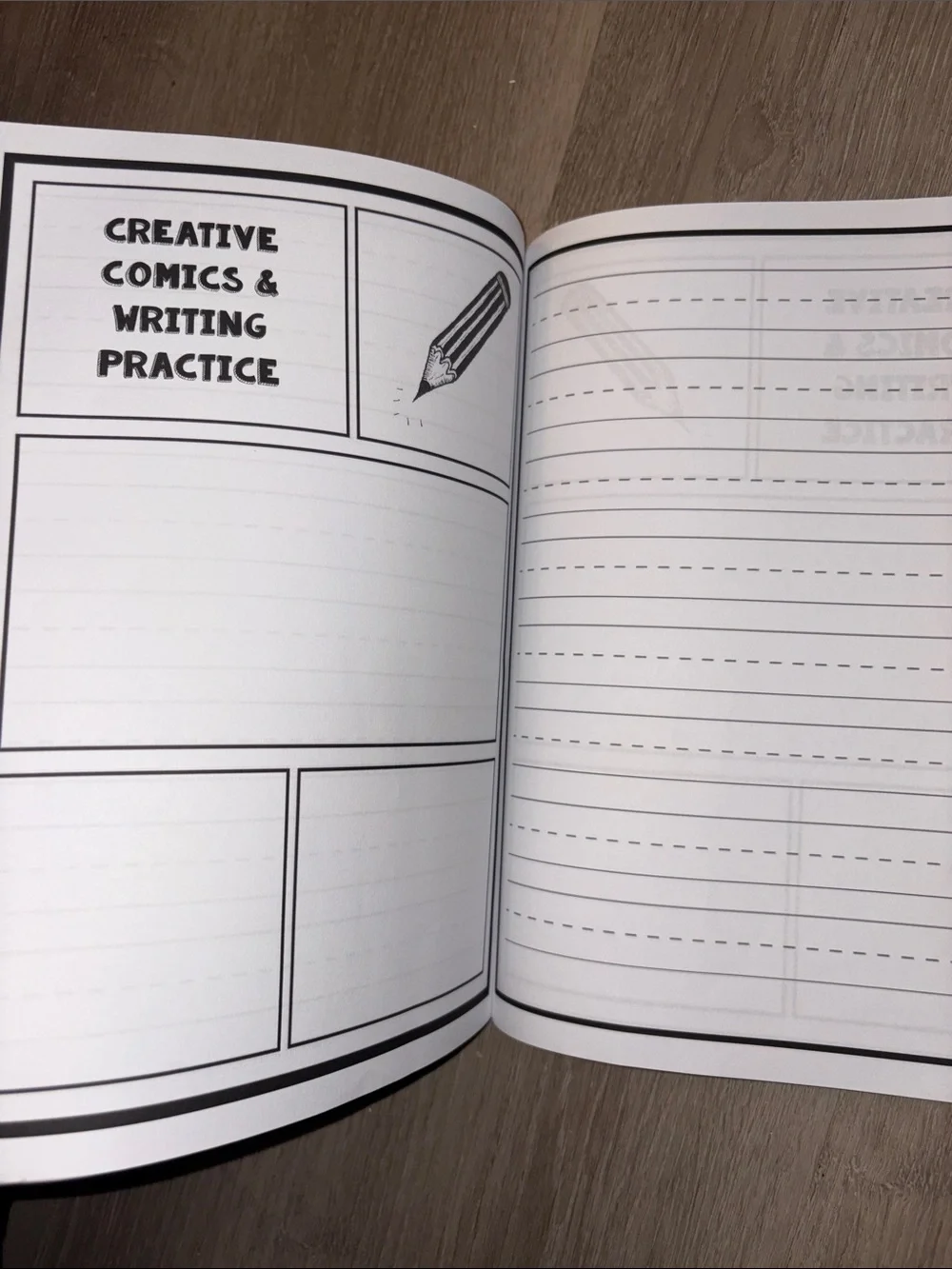 Alphabet Fun-Schooling Journal & Color Your Own Calendar - Blue/Yellow